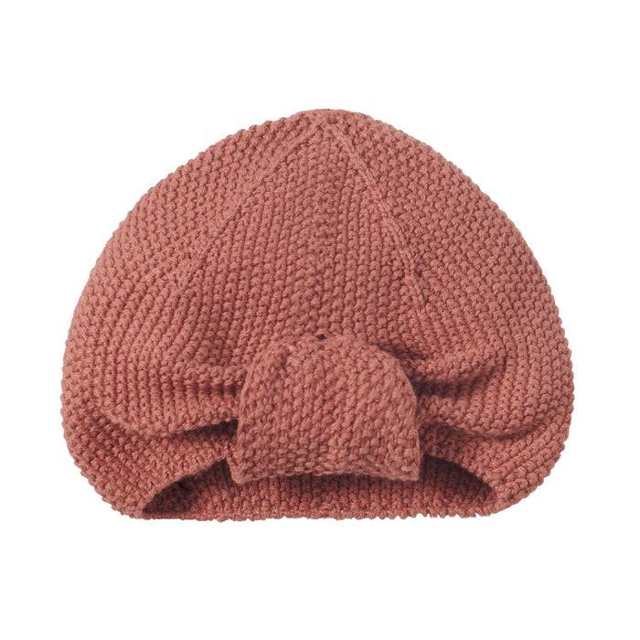 Nordic Coast Company 2er Set Baby Turban Kupfer + Natur Tiefpreis