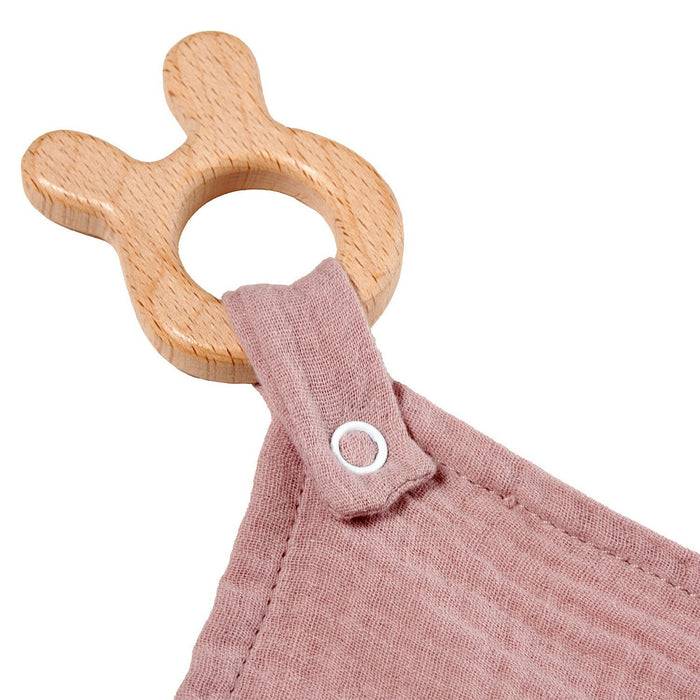 Nordic Coast Company Kuscheltuch Musselin Hase Rosa Zeitbegrenzte Promotion