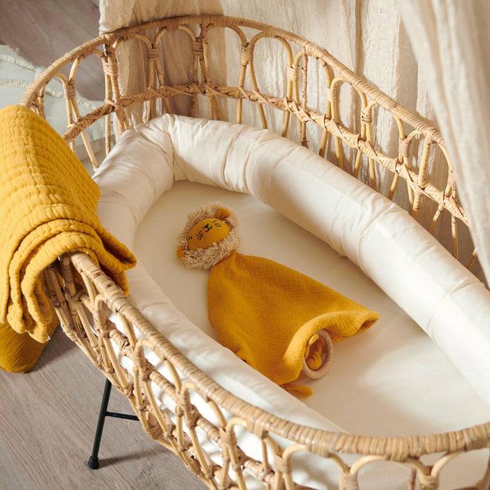 Nordic Coast Company Bettschlange Natur 50% Rabatt mit kostenlosem Versand