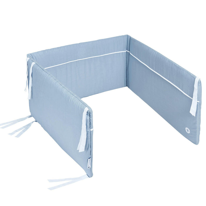 Nordic Coast Company Baby Bettnestchen Blau Grau Angebote