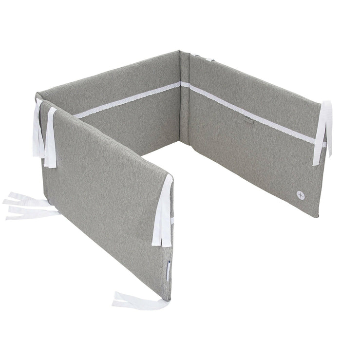 Nordic Coast Company Baby Bettnestchen Grau Spitze Schlussverkauf
