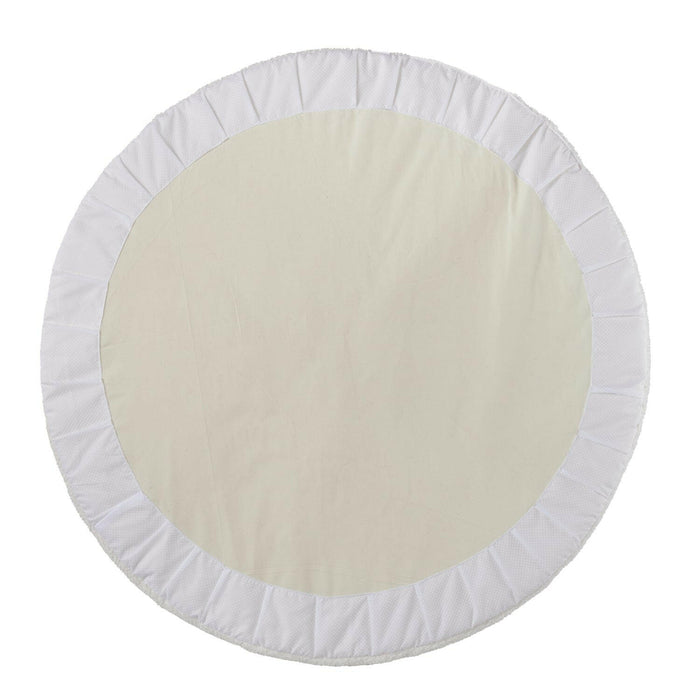 Nordic Coast Company Teddy Krabbeldecke Creme Fabrikpreis