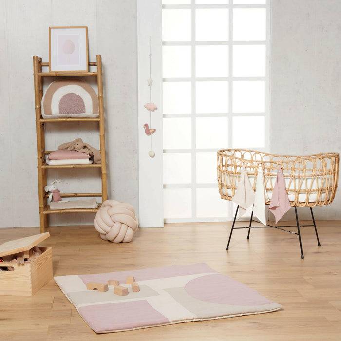 Nordic Coast Company Krabbeldecke Musselin Altrosa Black Friday