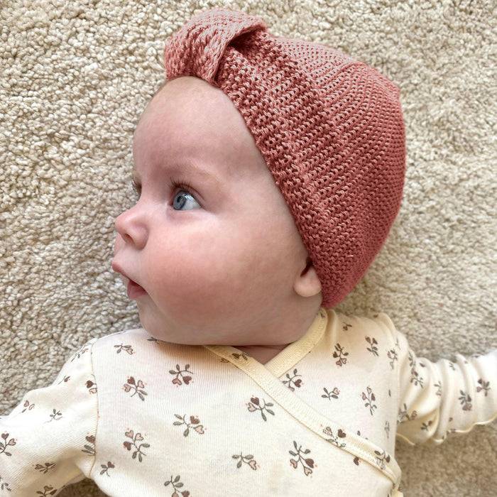Nordic Coast Company Baby Turban Kupfer Neueste Mode