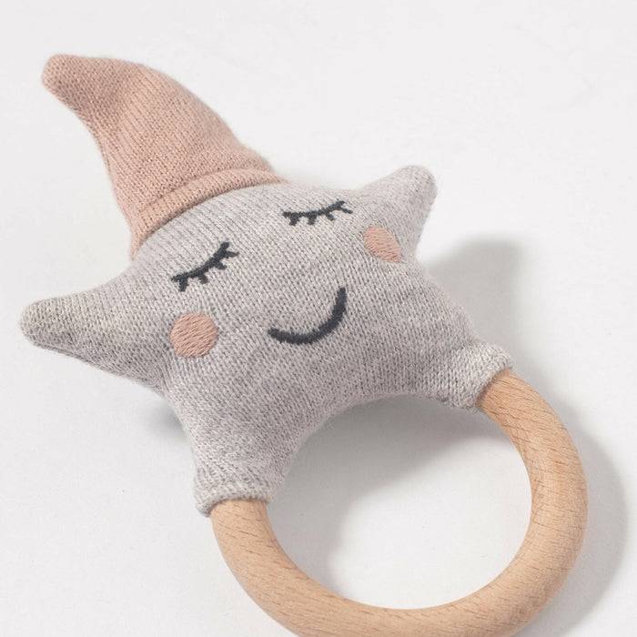 Nordic Coast Company Baby Rassel Stern Rosa Bestseller