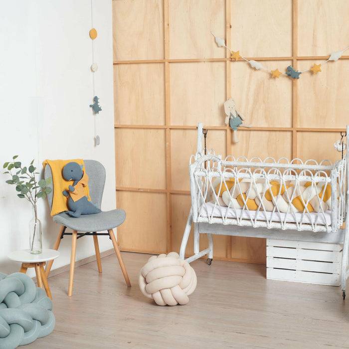 Nordic Coast Company Kuscheltier Musselin Dino Henry Kauf eins, bekomm eins gratis