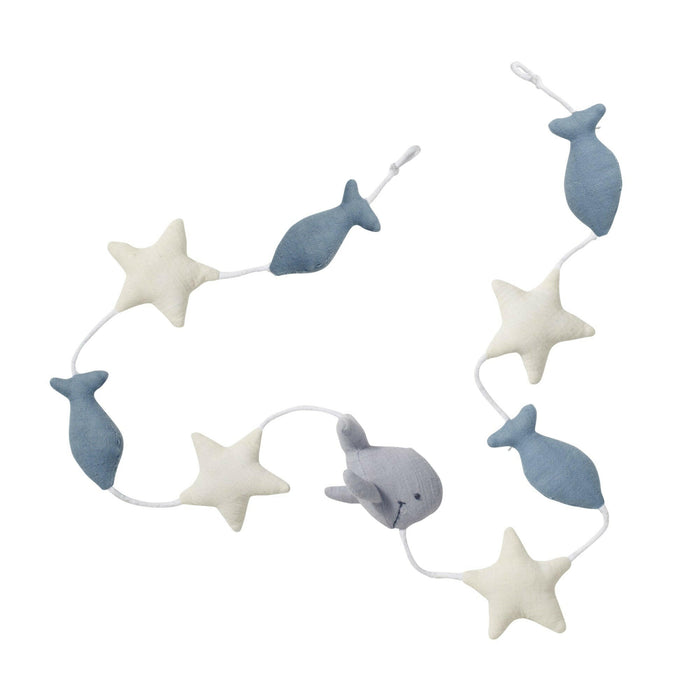 Nordic Coast Company Wandgirlande Musselin Wal Large Zeitbegrenzte Promotion