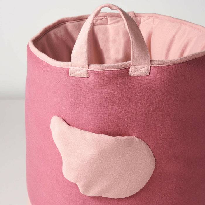 Nordic Coast Company Spielzeugkorb Schwan 45 cm Nur noch ein Tag übrig