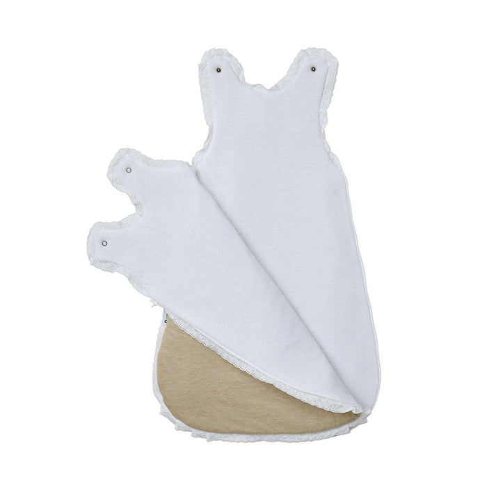 Nordic Coast Company Baby Schlafsack Beige Spitze Clearance-Verkauf