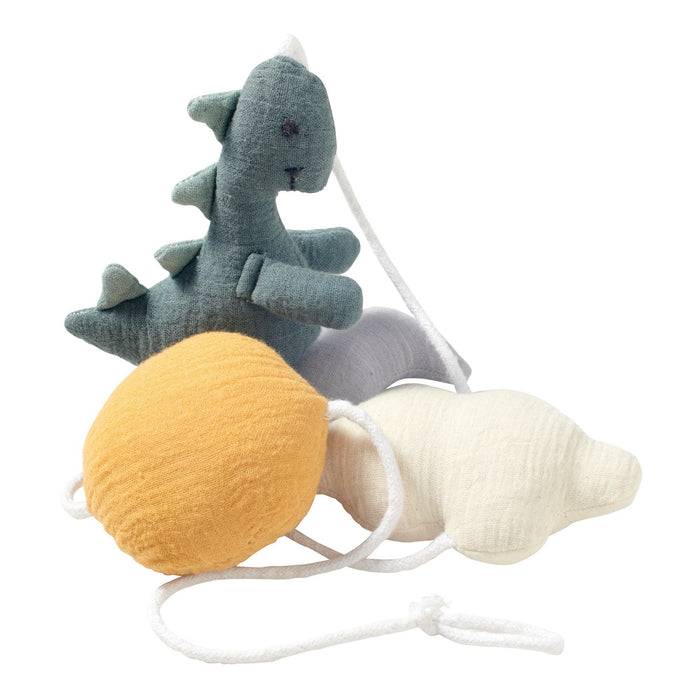 Nordic Coast Company Wandgirlande Musselin Dino Small Kostenloser Versand international
