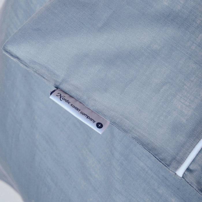 Nordic Coast Company Babybettwäsche Blau Grau Meist gekauft