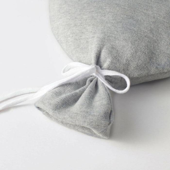 Nordic Coast Company Ballon-Kissen Grau Fabrik Onlineshop