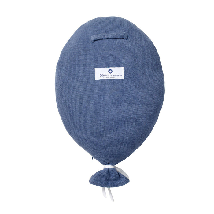 Nordic Coast Company Ballon-Kissen Blau Sonderangebot