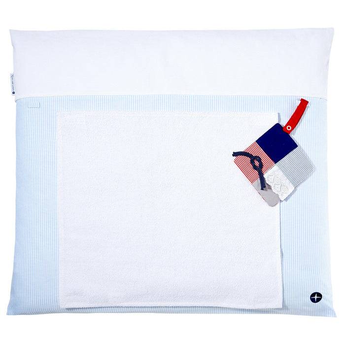 Nordic Coast Company Wickelauflage Blau Zeitlich begrenztes Angebot