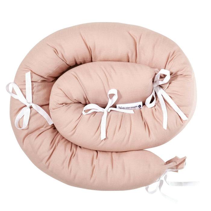 Nordic Coast Company Bettschlange Rosa Rabatt