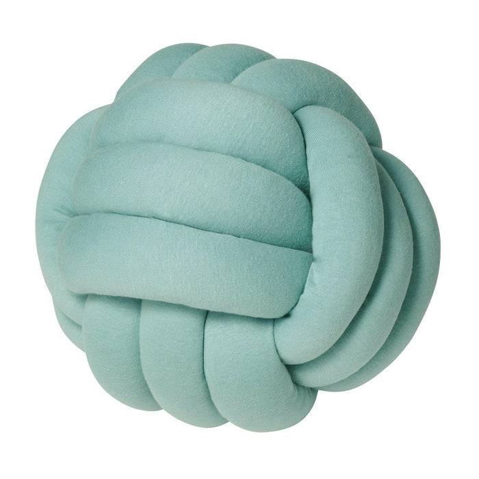 Nordic Coast Company Knotenkissen Jersey Mint Tägliche Deals