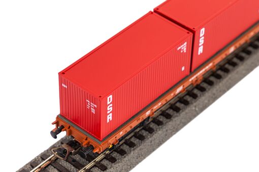 Piko Containertragwagen DSR Container DR IV Artikelnummer: 24500 Valentinstagsangebot