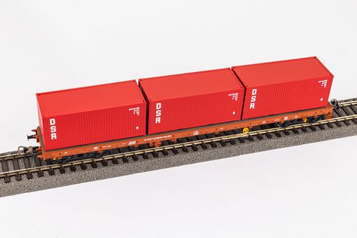 Piko Containertragwagen DSR Container DR IV Artikelnummer: 24500 Valentinstagsangebot