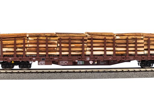 Piko Stammholztransportwagen Roos-t642 mit Holzladung RSBG VI Artikelnummer: 24610 Letzter Tag