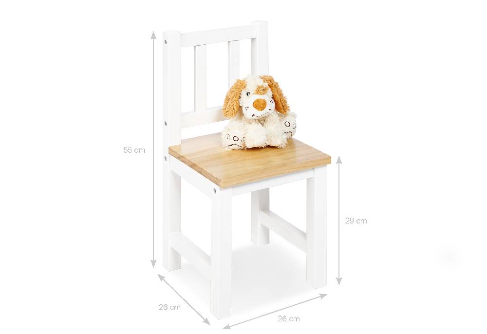 Pinolino Kindersitzgruppe 'Fenna', weiß/natur, 3-tlg Preisnachlass
