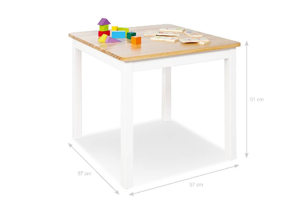 Pinolino Kindersitzgruppe 'Fenna', weiß/natur, 3-tlg Preisnachlass