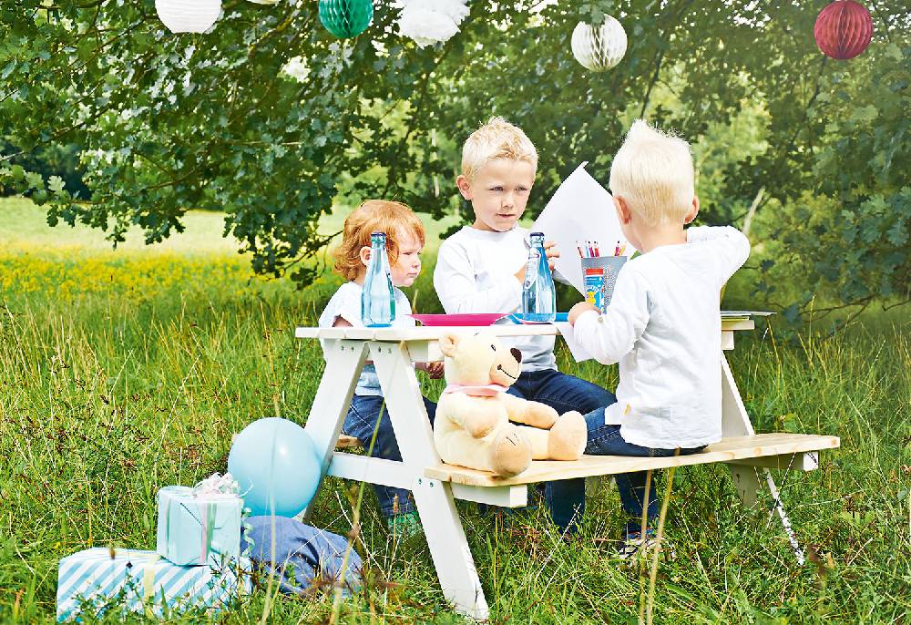 Pinolino Kindersitzgarnitur 'Nicki für 4', weiß Tägliche Deals
