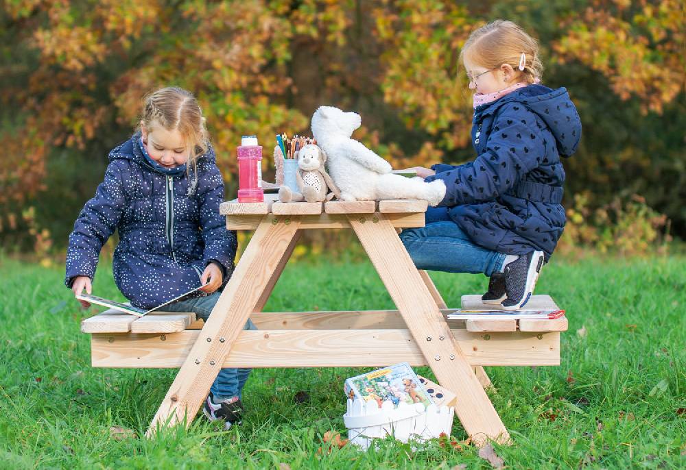 Pinolino Kindersitzgarnitur 'Nicki für 4 Maxi', natur Neueste Stile