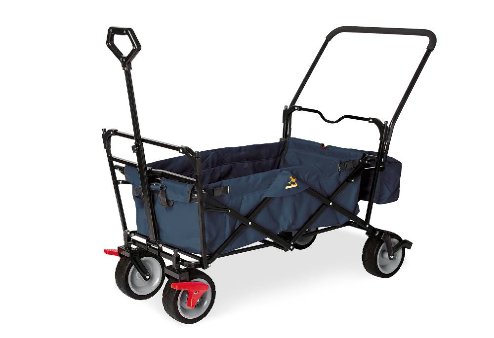 Pinolino Klappbollerwagen 'Paxi dlx Comfort' mit Bremse, marineblau Super Rabatt