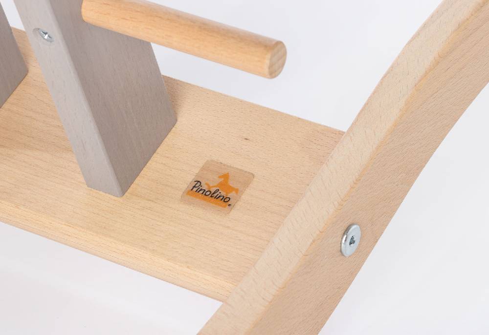 Pinolino Schaukelpferd 'Pinolino' mit Ring, grau/natur Hotsell