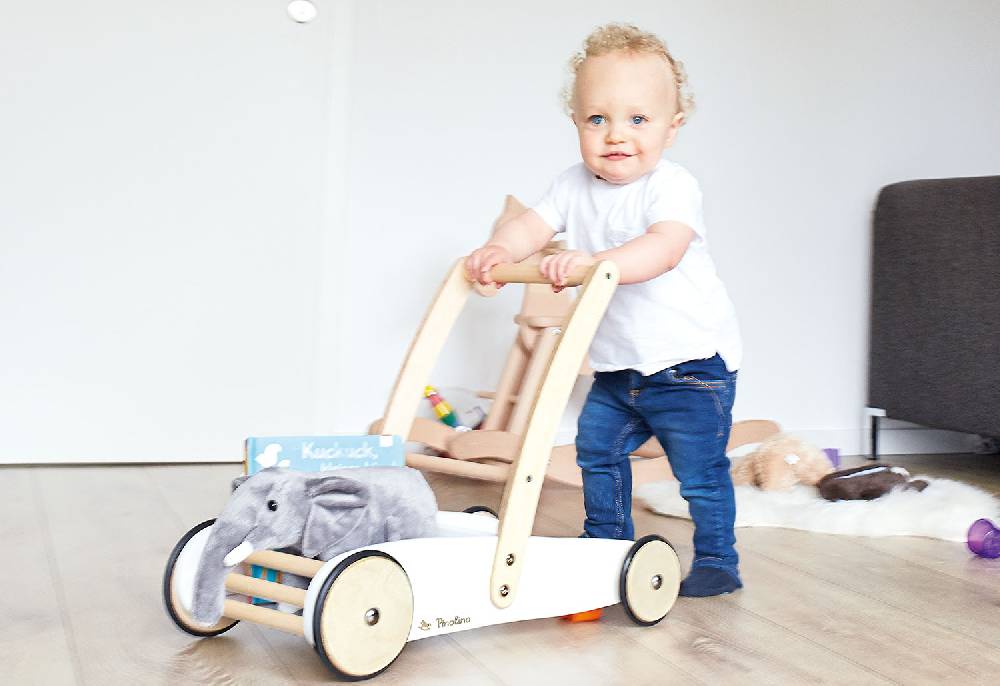 Pinolino Lauflernwagen 'Uli', weiß Online Shopping