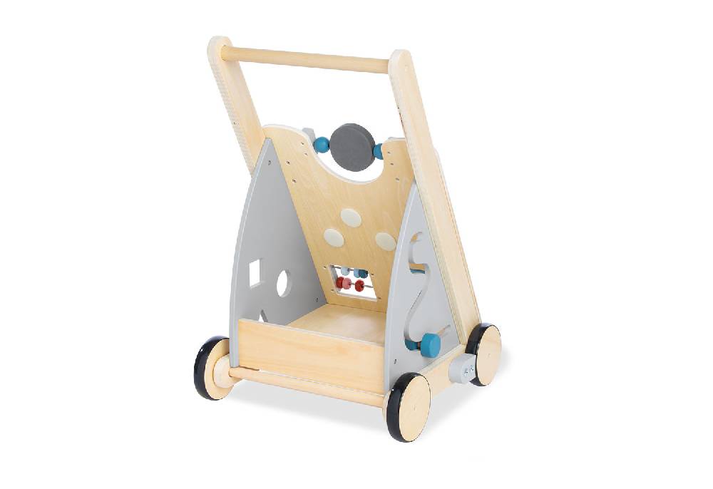 Pinolino Activity-Lauflernwagen 'Titus', grau Weihnachtsangebot