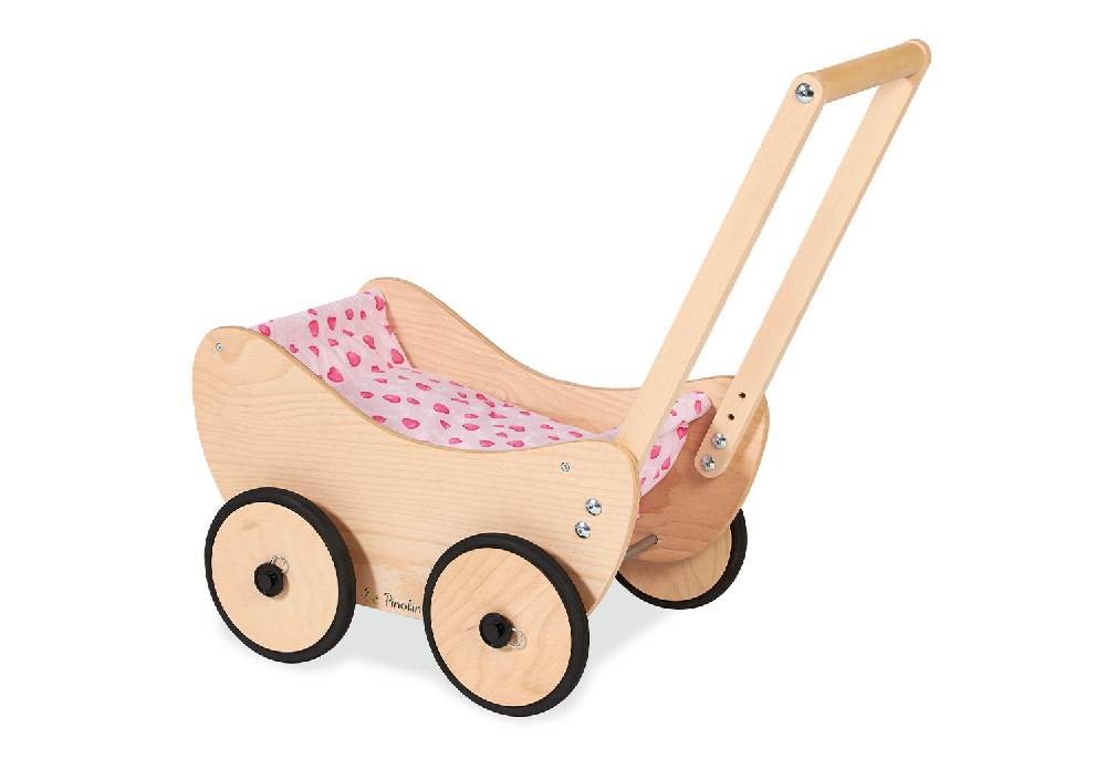 Pinolino Puppenwagen 'Trixi', natur, 2-tlg Lagerräumung