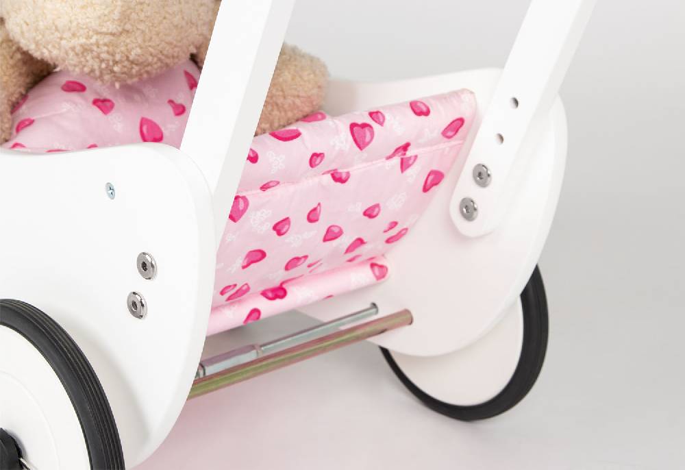 Pinolino Puppenwagen 'Trixi', weiß, 2-tlg Heißer Verkauf