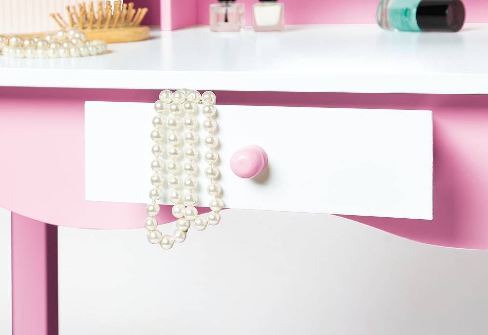 Pinolino Kinderschminktisch 'Jasmin' inkl. Hocker, 2-tlg Online Outlet
