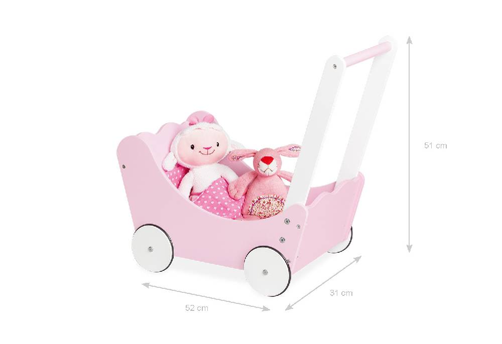 Pinolino Puppenwagen 'Jasmin', 4-tlg Saisonale Angebote
