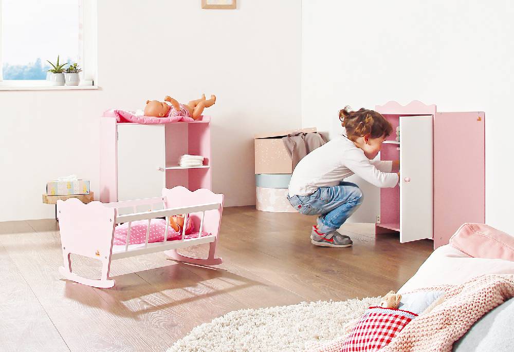 Pinolino Puppenwickeltisch 'Jasmin', 2-tlg Tägliche Deals