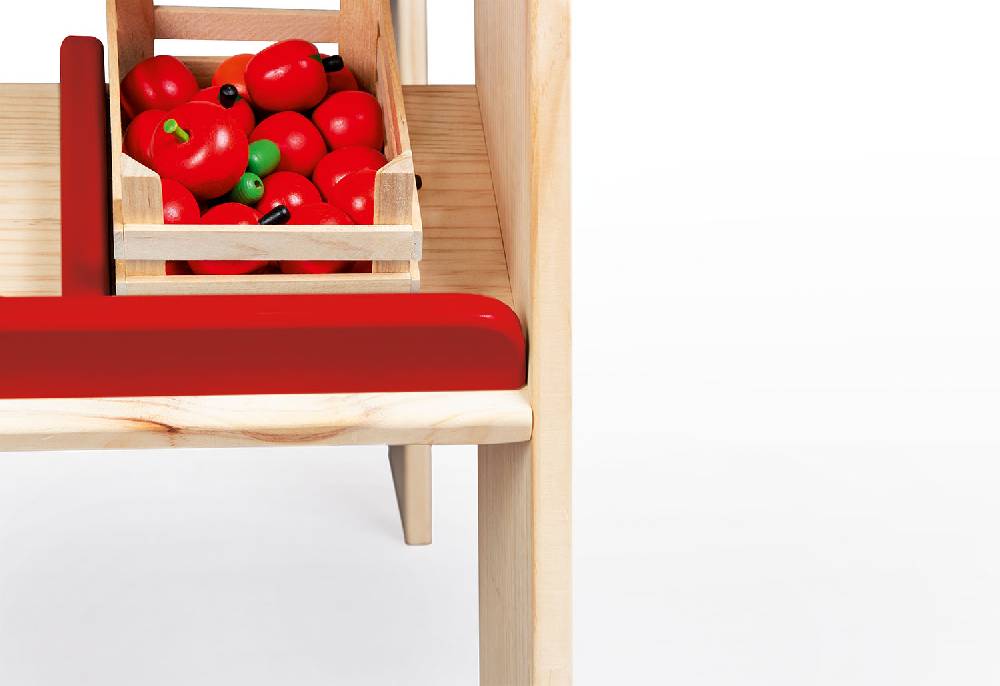Pinolino Marktstand 'Lucy', rot Super Sparpreis