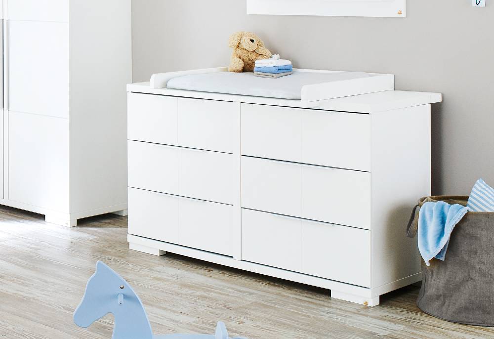 Pinolino Wickelkommode 'Polar' extrabreit - Auslaufartikel Preisnachlass