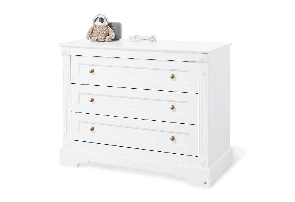 Pinolino Limited Edition - Wickelkommode 'Emilia Gold' breit - Auslaufartikel Neueste Mode