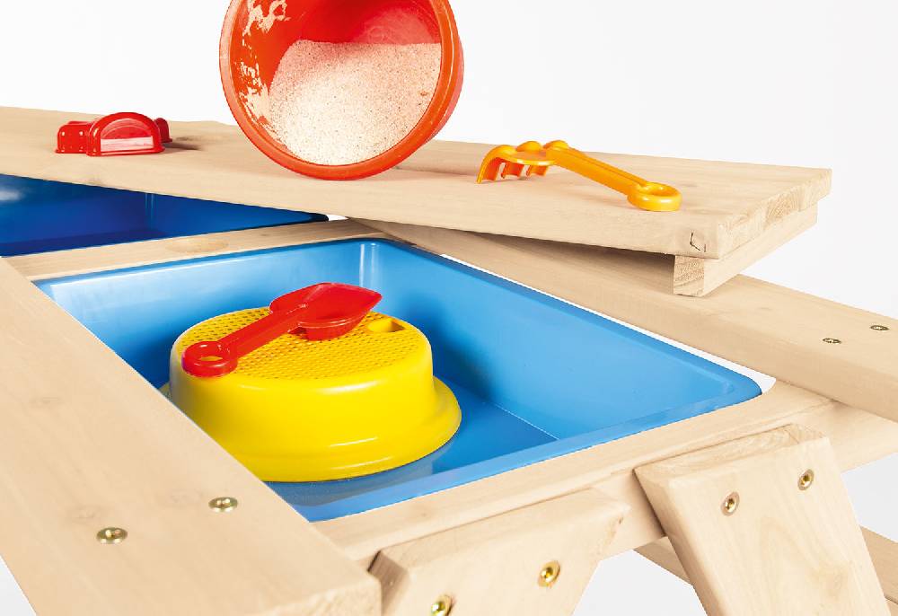 Pinolino Kindersitzgarnitur 'Matsch-Nicki für 4', natur - 2. Wahl Exklusivangebot