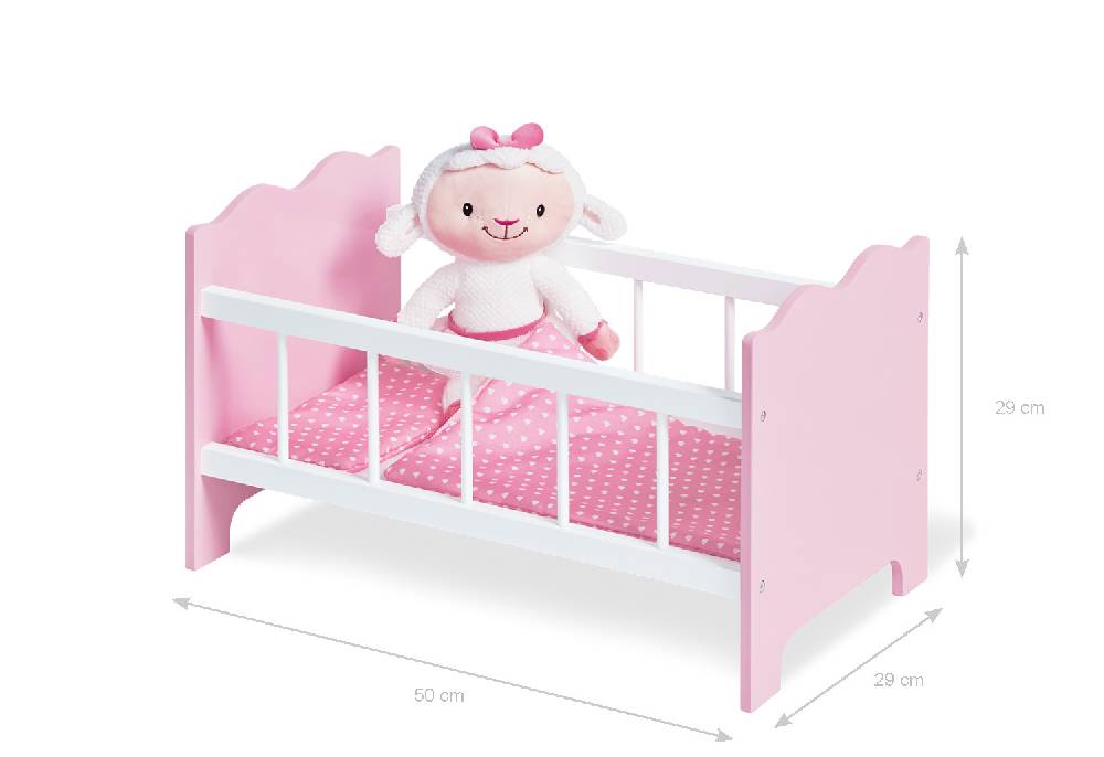 Pinolino Puppenbett 'Jasmin', 4-tlg. - 2. Wahl Jubiläumsangebot
