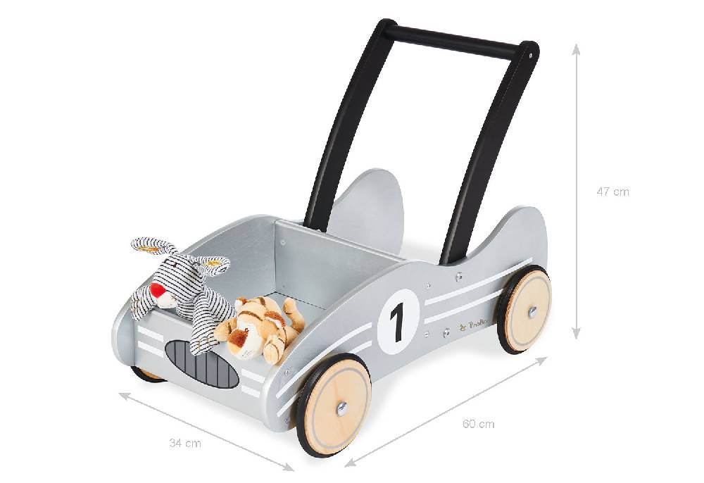 Pinolino Lauflernwagen 'Kimi', silber - Auslaufartikel Neuheiten