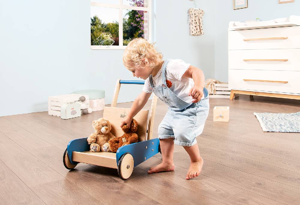 Pinolino Lauflernwagen 'Mats', blau - Schnäppchenartikel Blitzverkäufe