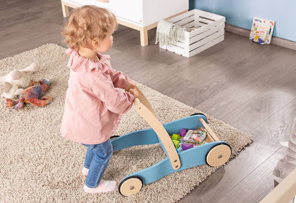 Pinolino Lauflernwagen 'Uli', blau - Auslaufartikel Saisonschlussverkauf