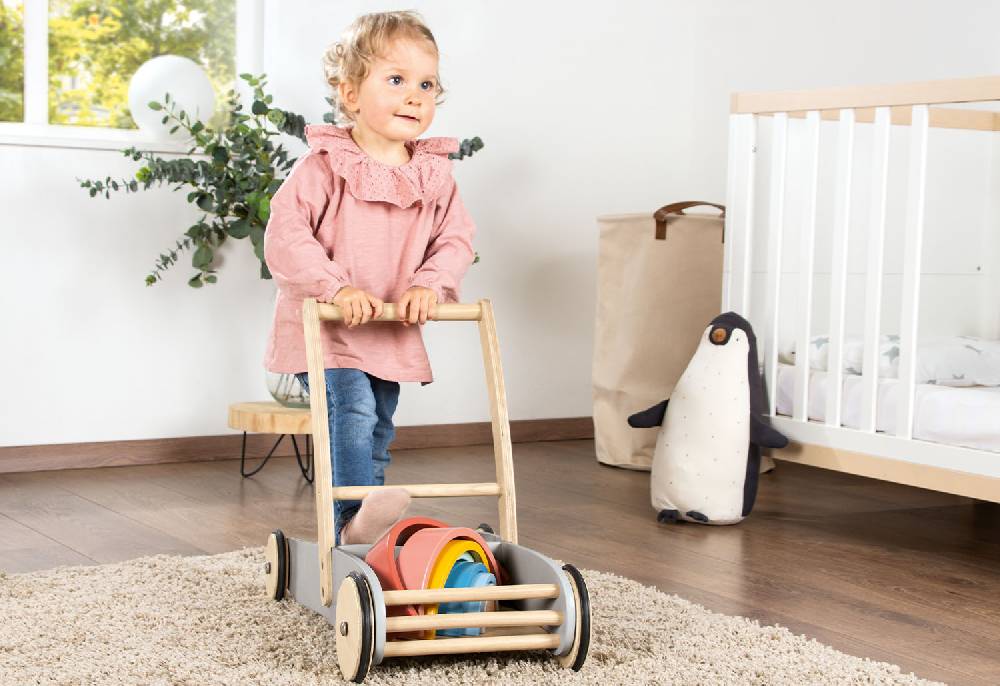 Pinolino Lauflernwagen 'Uli', grau - 2. Wahl Cyber Monday