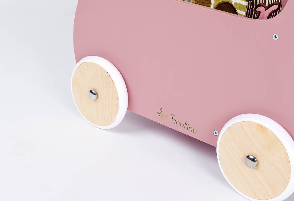 Pinolino Puppenwagen 'Mette', rosa - Auslaufartikel Muttertagsangebot