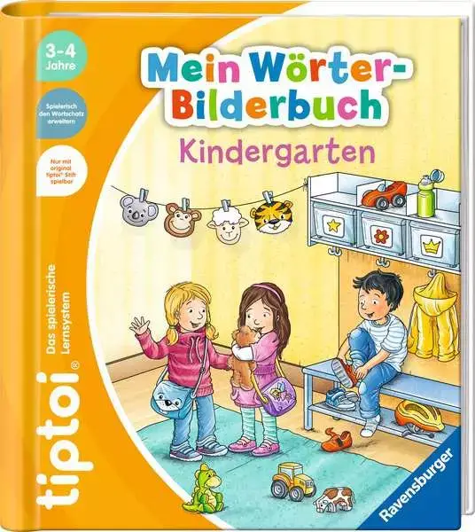 Ravensberger Matratzen tiptoi® Starter-Set: Stift und Wörter-Bilderbuch Kindergarten Nur für heute
