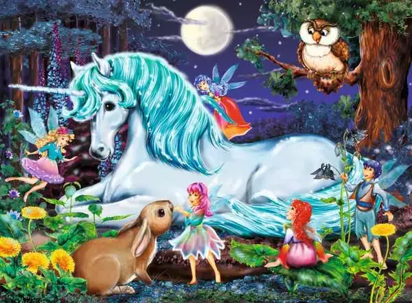 Ravensberger Matratzen Kinderpuzzle ab 6 Jahren - Im Zauberwald - 100 Teile Im Verkauf
