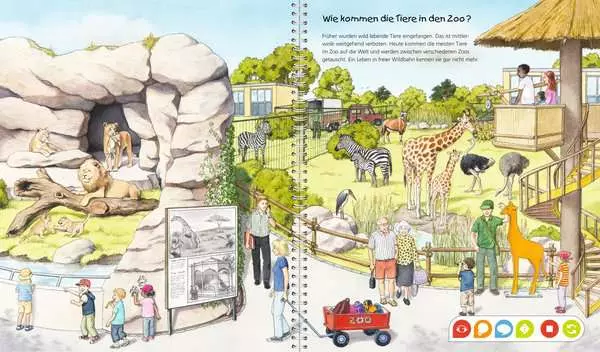 Ravensberger Matratzen tiptoi® Wieso? Weshalb? Warum? Entdecke den Zoo zollfrei