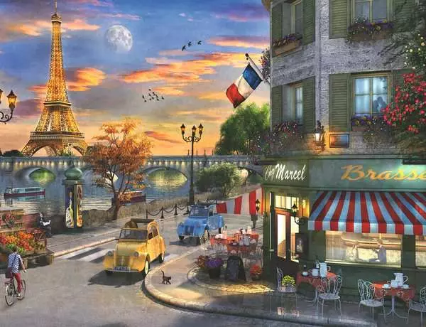 Ravensberger Matratzen Puzzle 2000 Teile - Romantische Abendstunde in Paris Rabatte dieses Monats